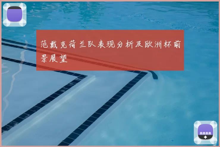 范戴克荷兰队表现分析及欧洲杯前景展望