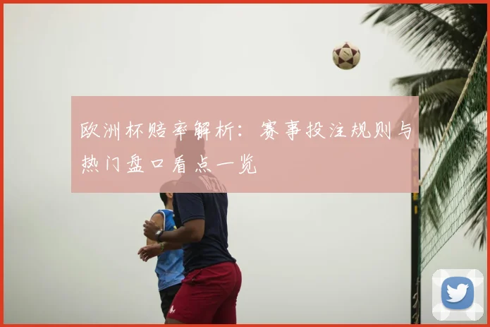 欧洲杯赔率解析：赛事投注规则与热门盘口看点一览